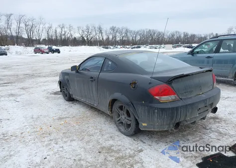 2006 Hyundai Tiburon Gt/Gt Limited/Se z USA, uszkodzony, nr VIN KMHHN65F76U221550